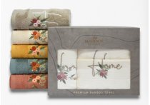 Подарунковий набір рушників Maribor - Home Mint (Turkey), 3 штуки